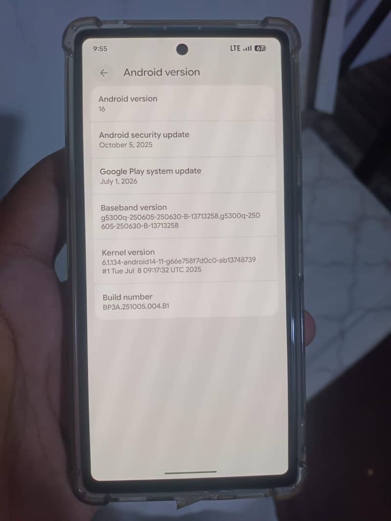 Google Pixel 7a 5