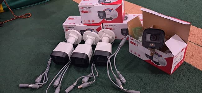 CCTV Camera Set for Sale – 4 Cameras + Hikvision DVR