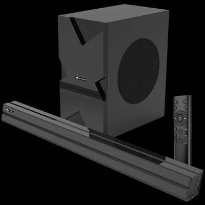 Elite 1000 Sound Bar with Wireless Woofer 2.1 Multimedia Speaker