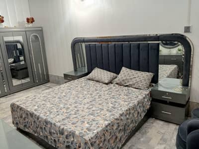 Bed side table dresser safe Almari side mirror