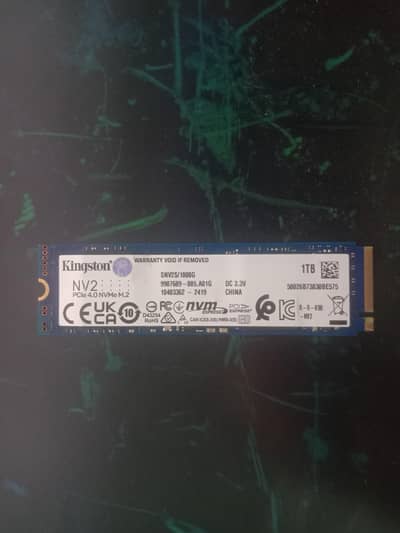 Kingston 1 TB NVMe Gen 4