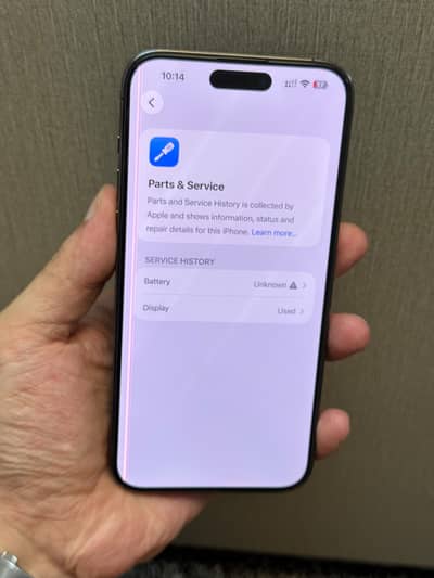 14 Pro Max 256GB PTA Physical Dual mobile phone