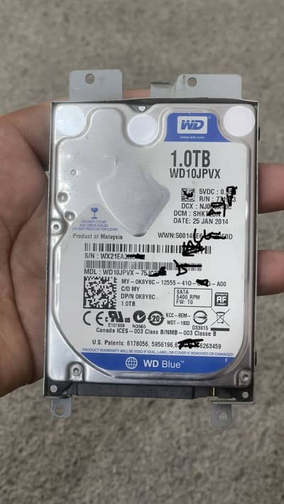 WD 1TB 100% Battery Health