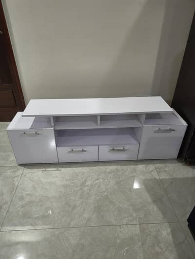 white TV console for sale