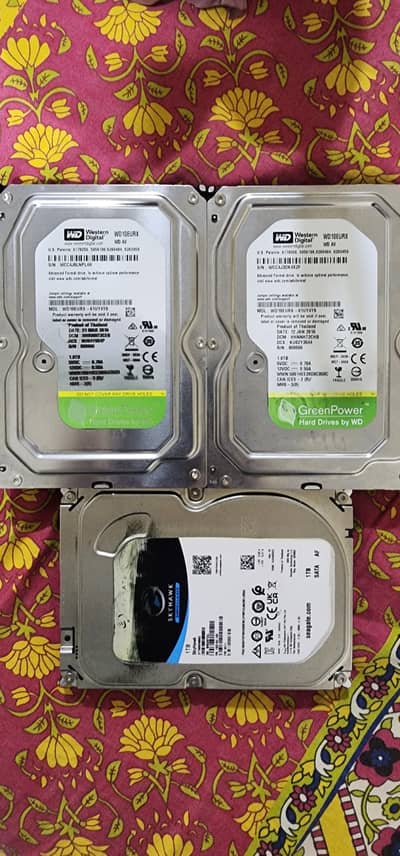 Seagate WD 1TB PC HDD Quantity Available