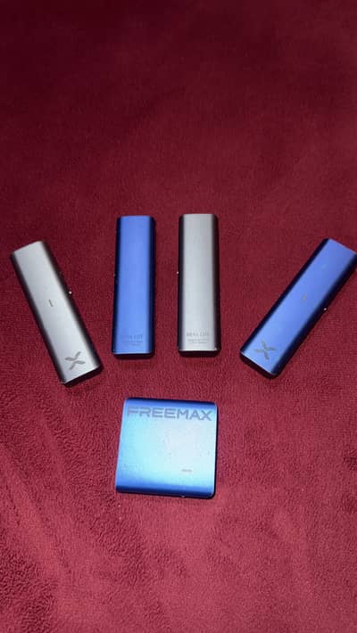 4 free max rexa lite pod + 1 free max Rexa Nano pod