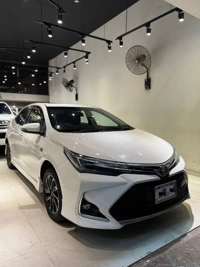 Toyota Altis Grande black interior 2021