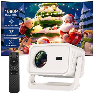 P21 Andriod projector 4k resolution - 300 inches screen size