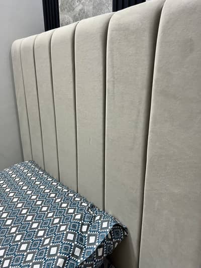 Luxury Channel Tufted Upholstered Bed