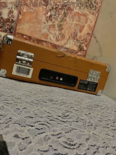 Vintage Style Denver Record Player - Portable Turntable antique item