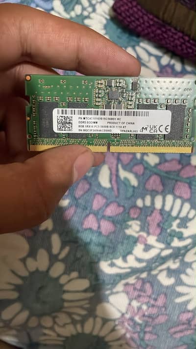 Laptop ram DDR 5  8GB