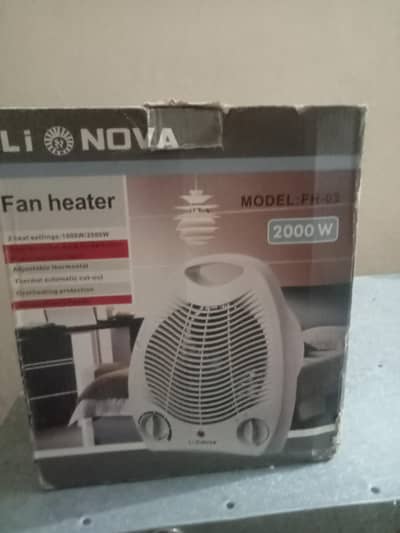 Electric Fan Heater 10/10 (03127047428)