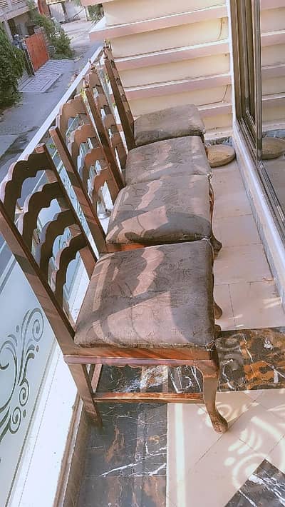 Solid Wood Chair set