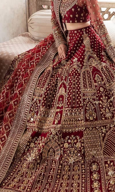 Bridal lehenga