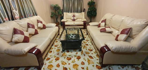 Sofa Set 8 Seater Neat & Clean Centre Table