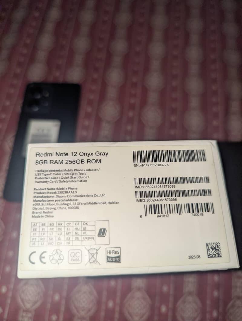 Xiaomi Redmi Note 12 3