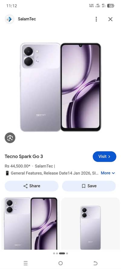 Tecno Spark Go