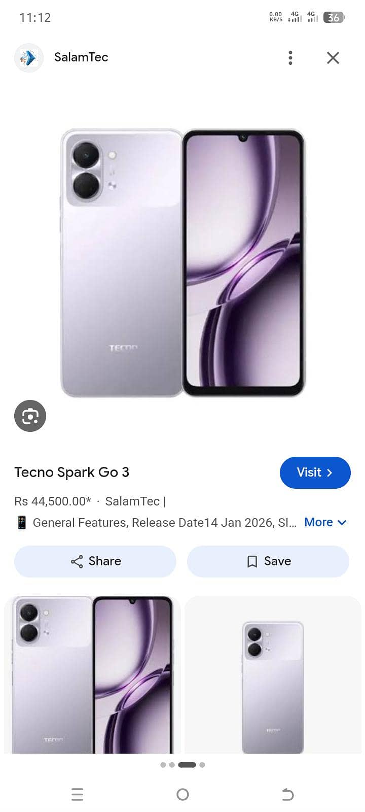 Tecno Spark Go 0