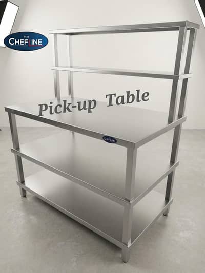 Commercial Kitchen SS Sink, Working Tables, hood ducting fryer