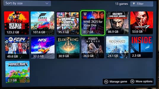 Xbox One 1 TB Jailbreak with one wired controller