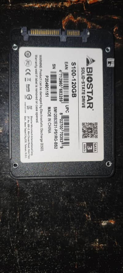 Biostar 2.5" Sata ssd 120 GB