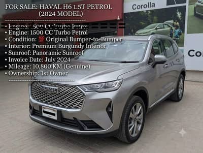 HAVAL H6 1.5T Petrol 2024