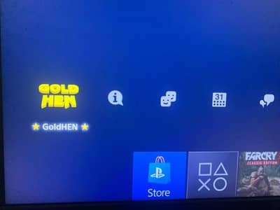 Jailbroken GoldHEN PS4 500GB