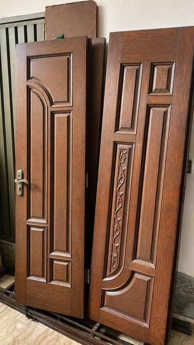 6 Wooden Door Panels / Palle for Sale