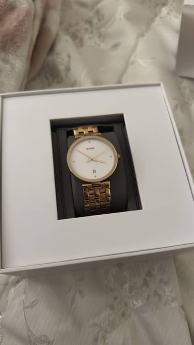 Original Rado Florence Rose Gold Color 4 Diamonds