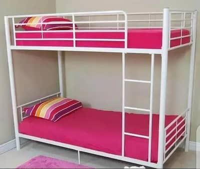 Iron & Steel Bed Manufacturer | Single Double Bunk Bed/03157037226