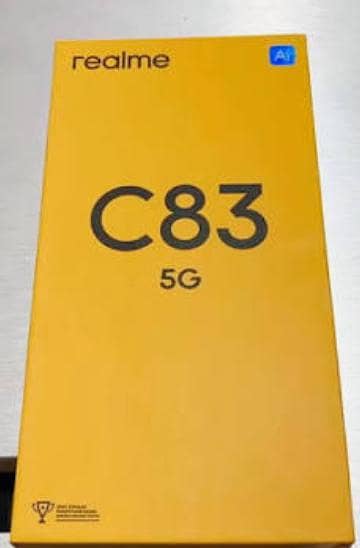 REALME 85C 8+8 GB 256GB3 7000 MAH 9 MONTHS WARRANTY REMAINING