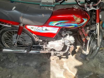 HONDA CD 70 2024 MODEL AVAILABLE FOR SALE