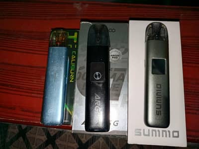 SUMMO//CALIBURN G4 MINI// ARGUS G// POD//ONLY FOR 18 PLUS