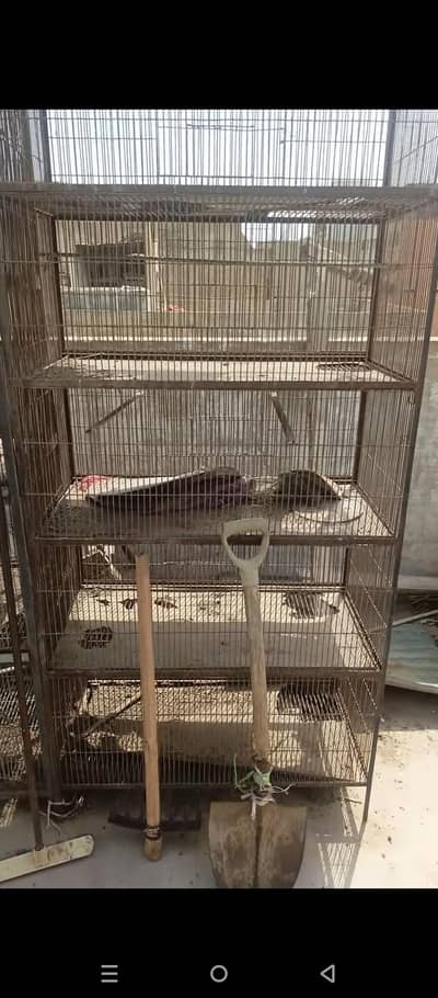 6 cages for sale