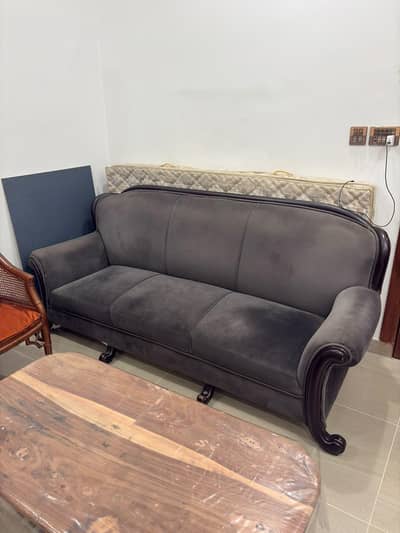 pure wooden sofa set