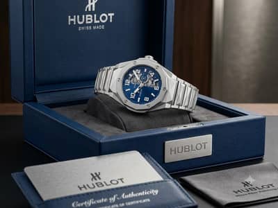 ​Hublot Edition Heavy Stainless Steel Skeleton Watch