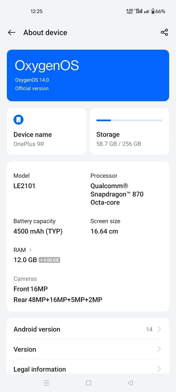 One Plus 9R 1