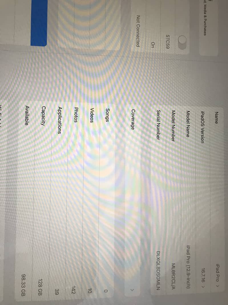 iPad Pro 12.9” 1
