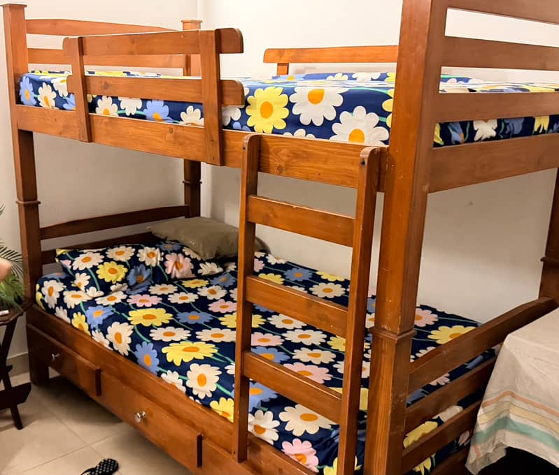 Wood bed 2