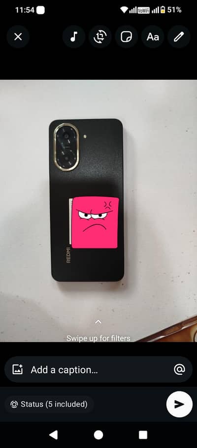 Redmi A5 4/128 PTA 10/10 With Box