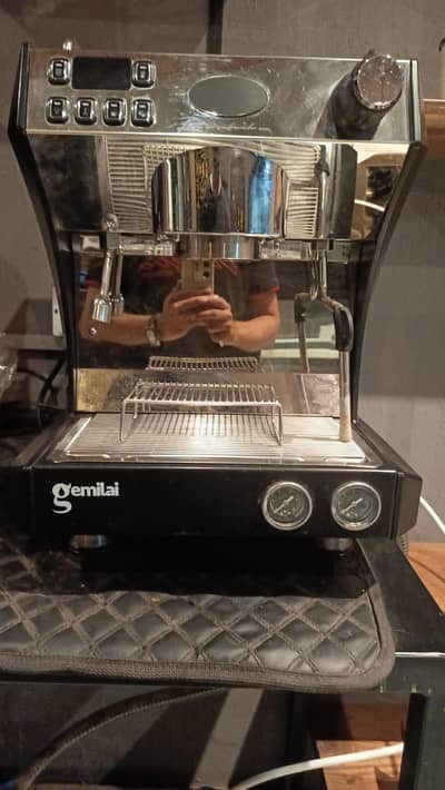 gemilai single group coffee machine + coffee grinder/ complete setup
