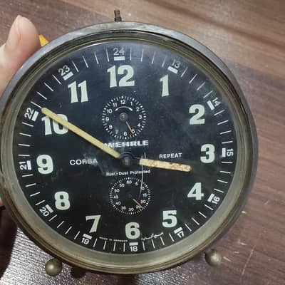 WEHRLE CORSA antique clock
