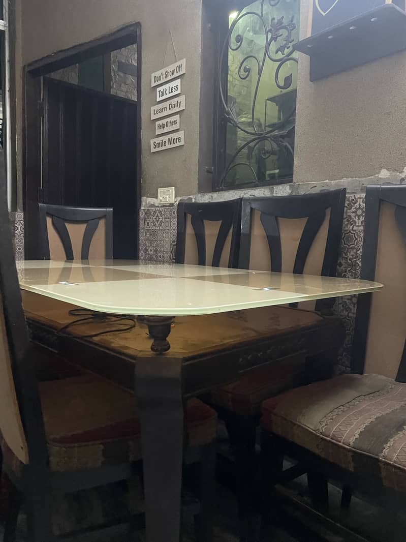 Wooden table 1