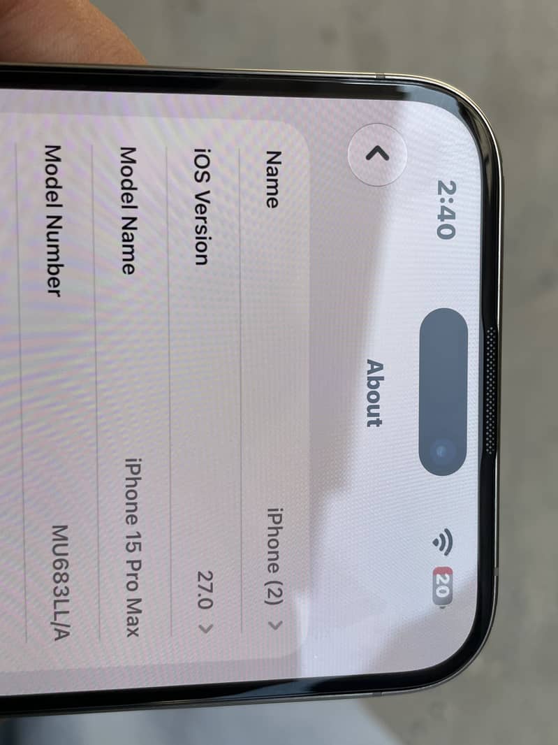 iPhone 15 pro max 0