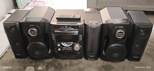 Sony. HCD. VX88 PMPO 6000 WATS