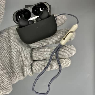 Matte Black Wireless Earbuds – Used – Good Condition