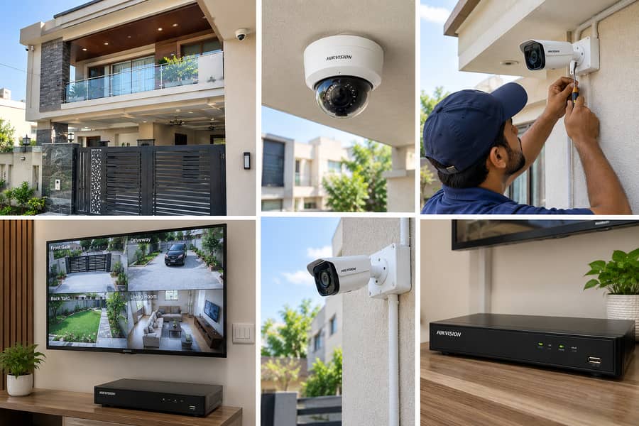 CCTV Camera Fitting, Setup & Repairing Services 3