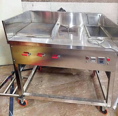 pure stainless steel counter