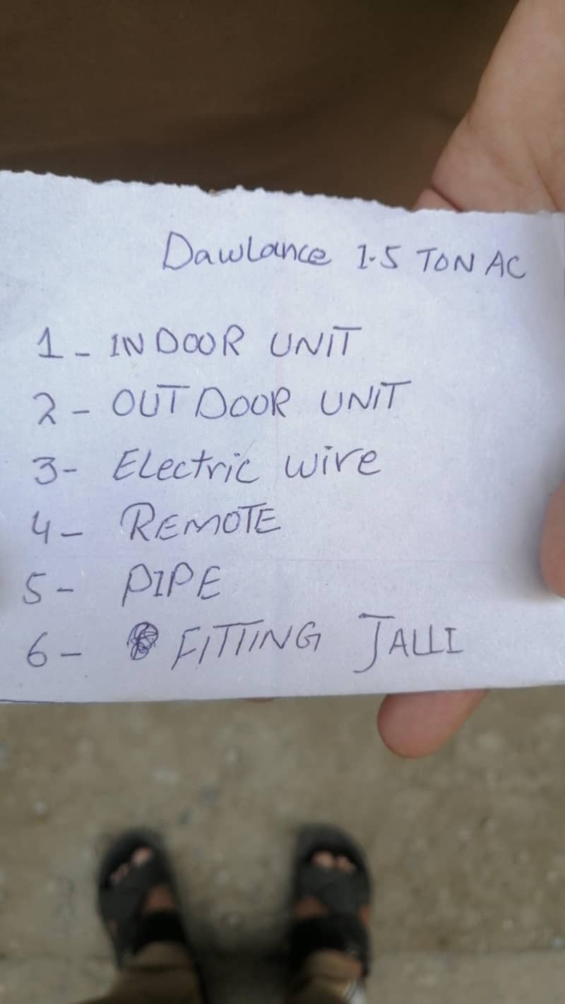 AC Split / Dawlance / 1.5 Ton AC / Dawlance Split AC / Split AC 3