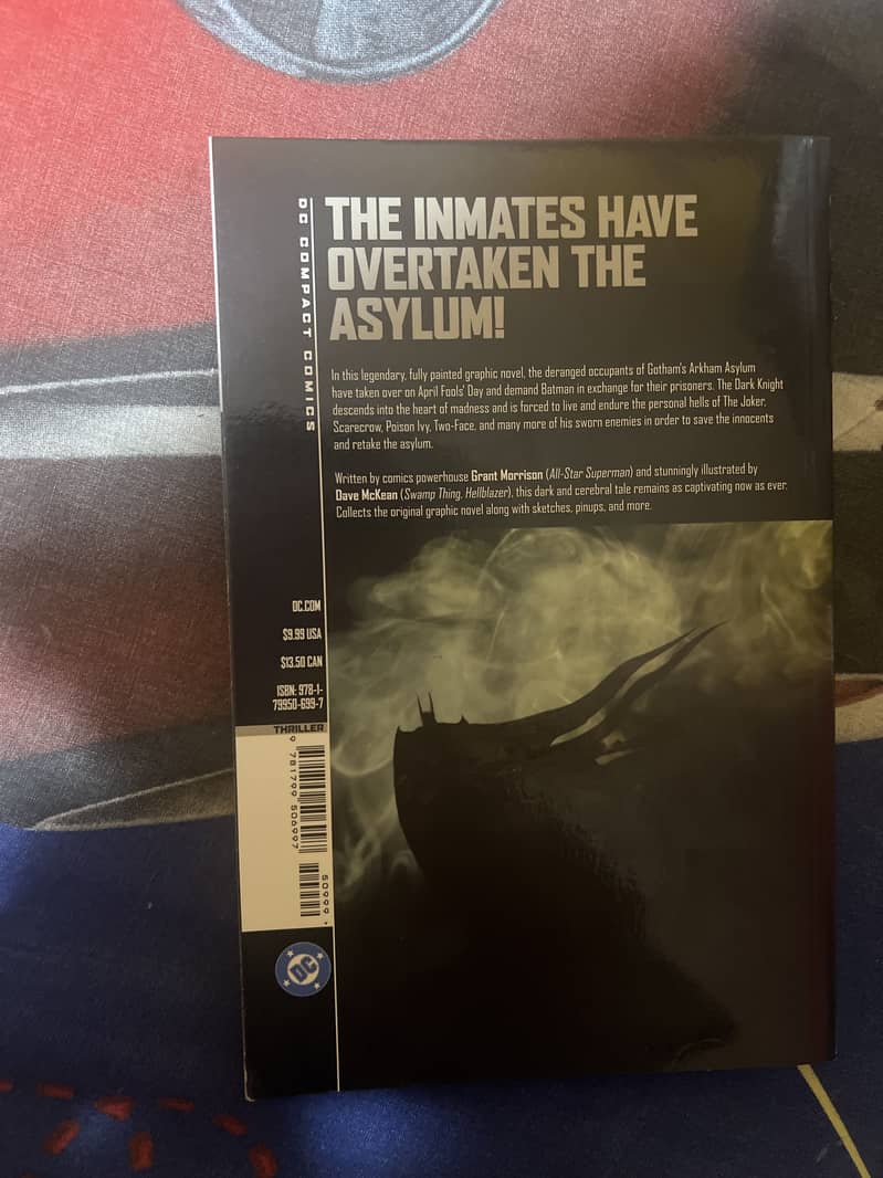 batman arkham asylum dc compact comic 1